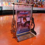 Custom Metal Table Tents for Bars and Restaurants