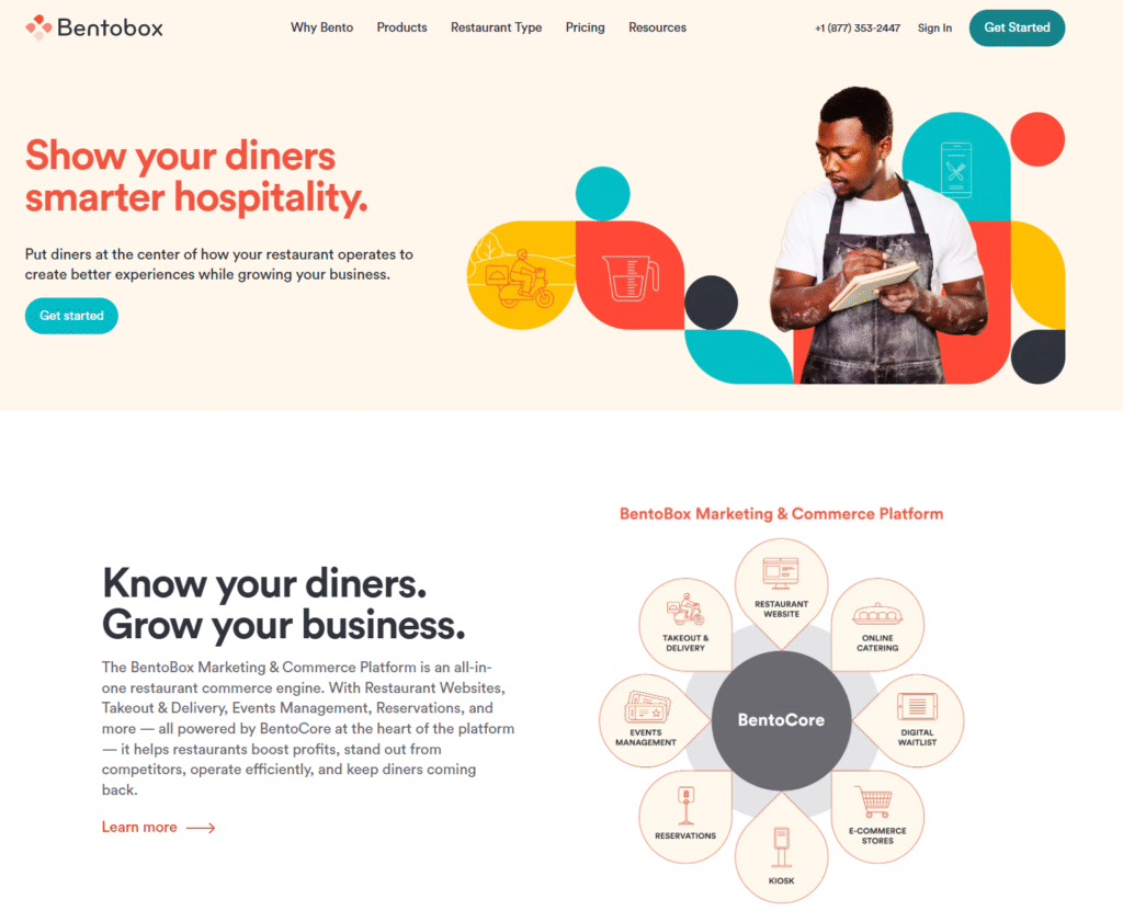 | bar marketing basics bentobox website design