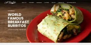 | bar marketing basics cafe rosalena website design