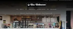 | bar marketing basics miss melbourne coffee shop website