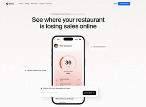 | restaurant seo, reputation management & website design | bar marketing basics smartphone mockups showing mobile optimization for a restaurant website.