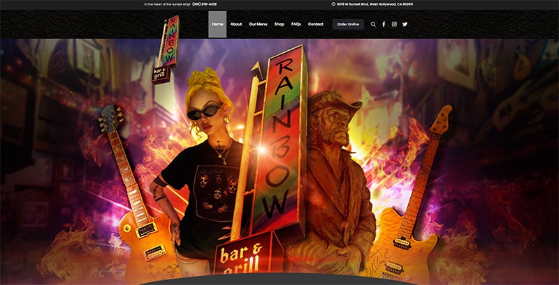 | bar marketing basics rainbow website design